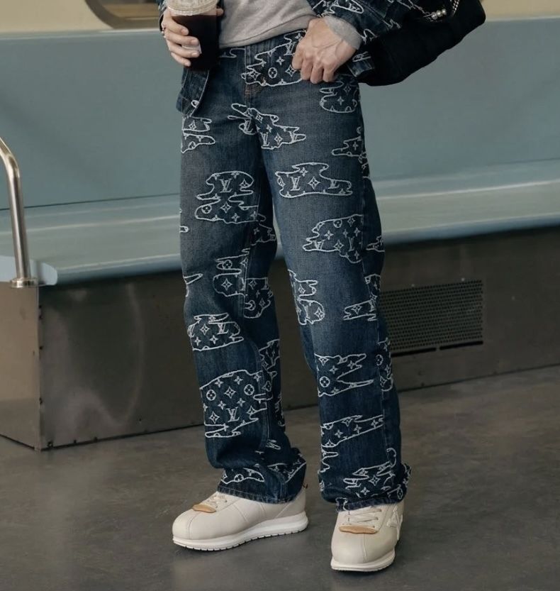 モノグラムデニム♪】ルイヴィトン☆スケートパンツ (Louis Vuitton