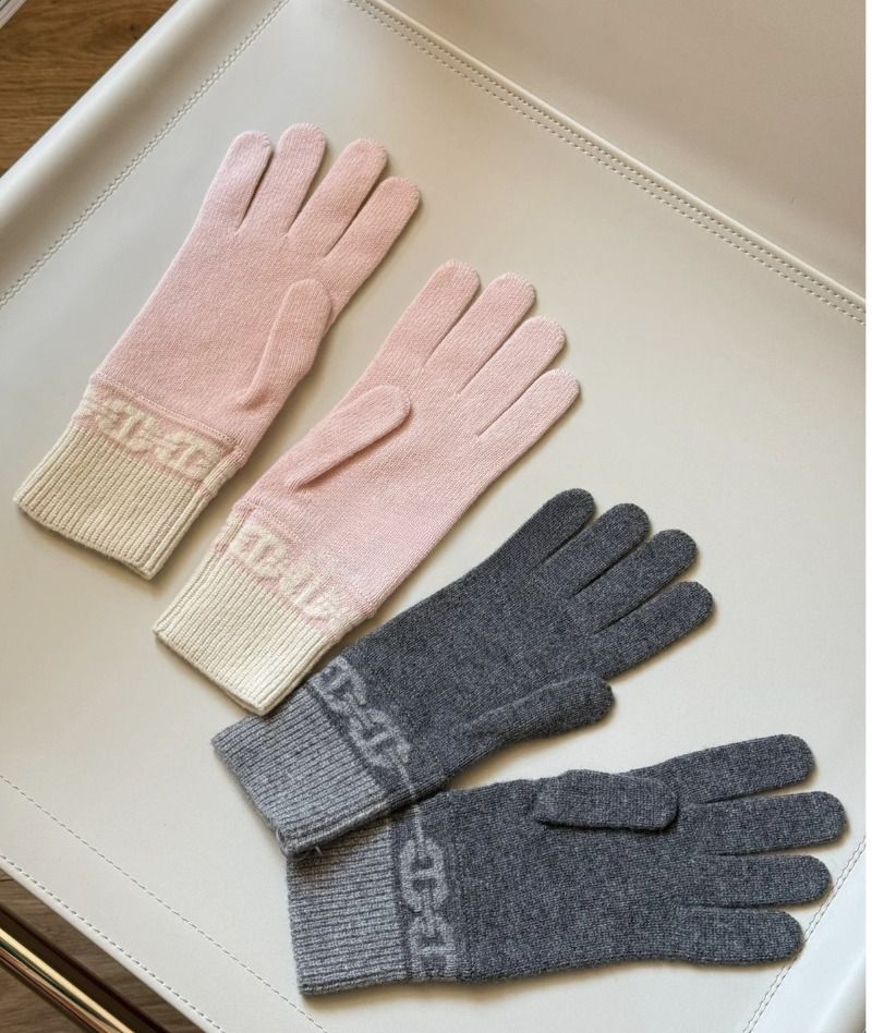 冬コーデを格上げ【HERMES】手袋 《ヘヴン》 シェーヌダンクル (HERMES