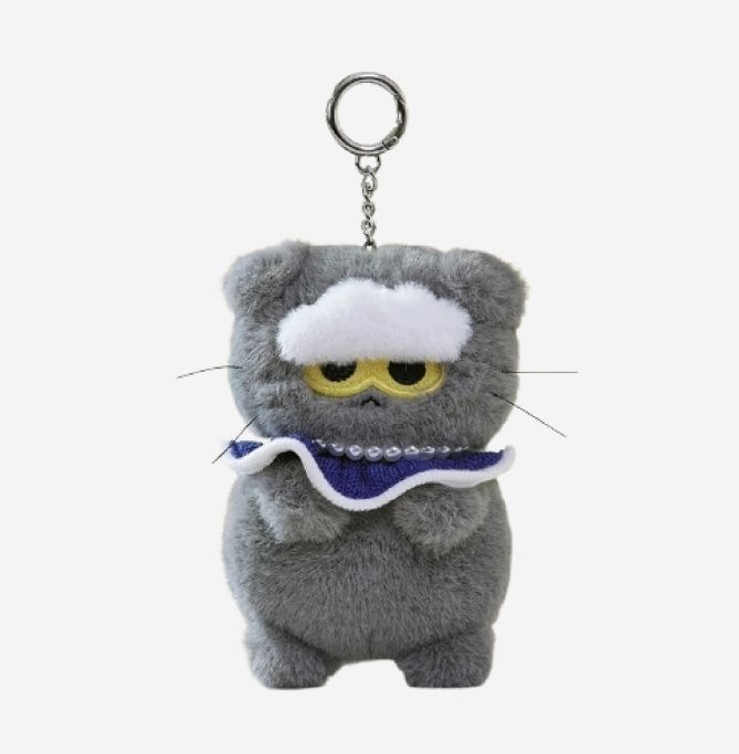 ☆ZO&FRIENDS☆ZOA PLUSH KEYRING GREY (ZO&FRIENDS/キーホルダー