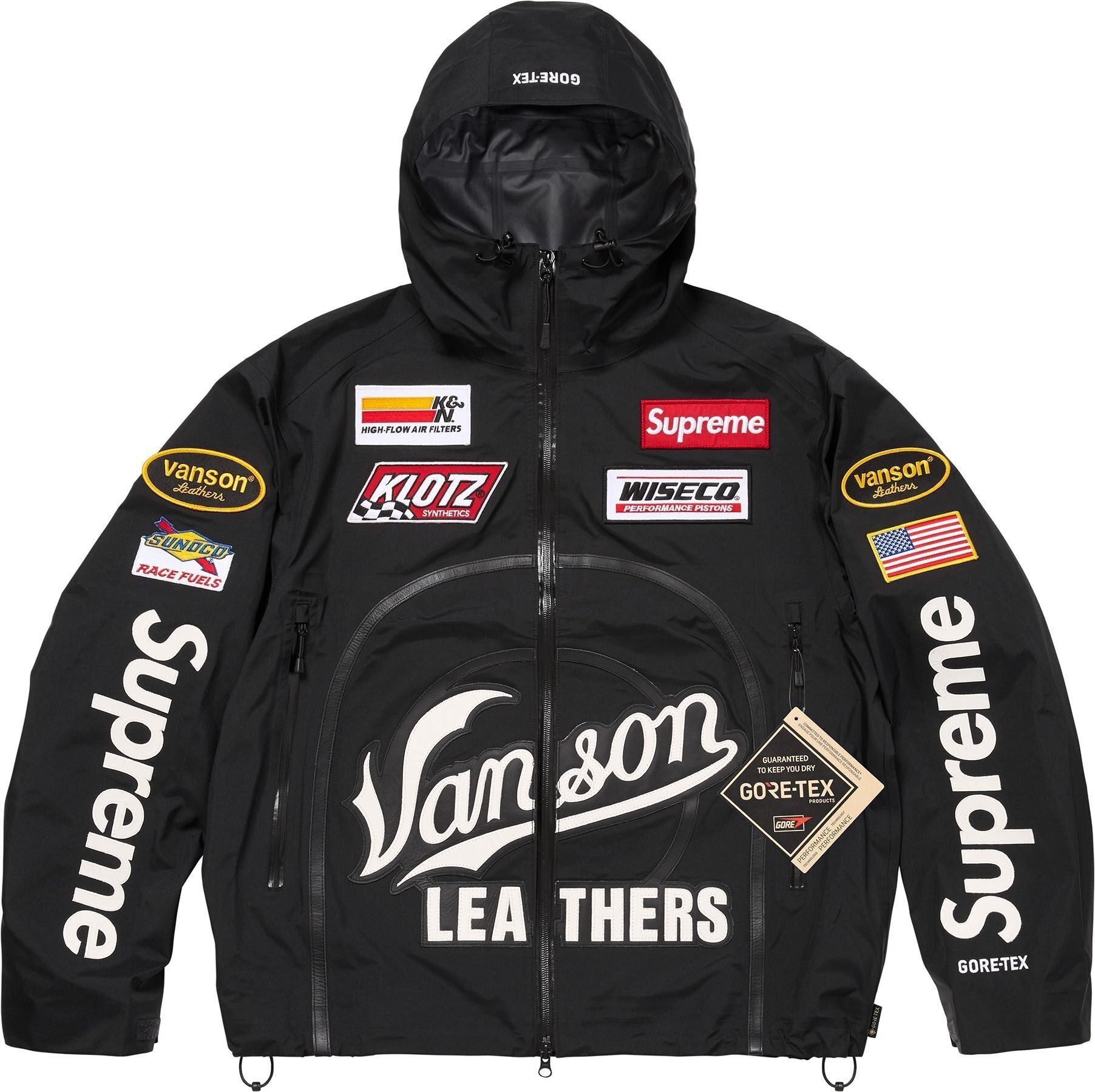 Supreme Vanson Leathers GORE-TEX Shell Jacketジャケット (Supreme