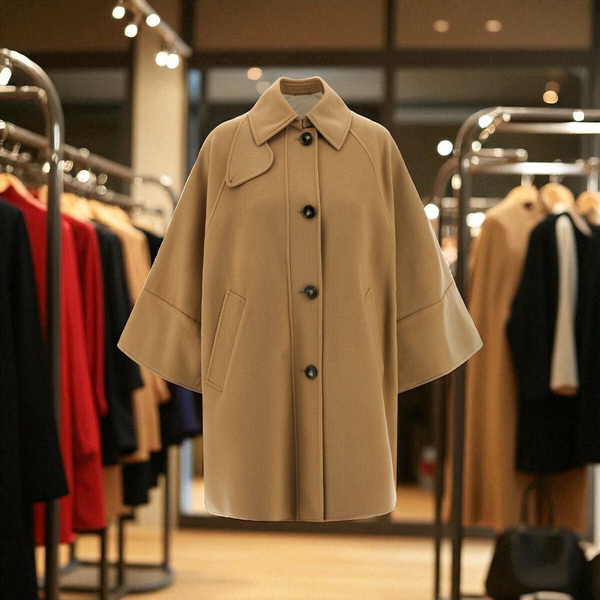Weekend Max Mara RUFO ウールシングルコート サイズ36 Weekend Max