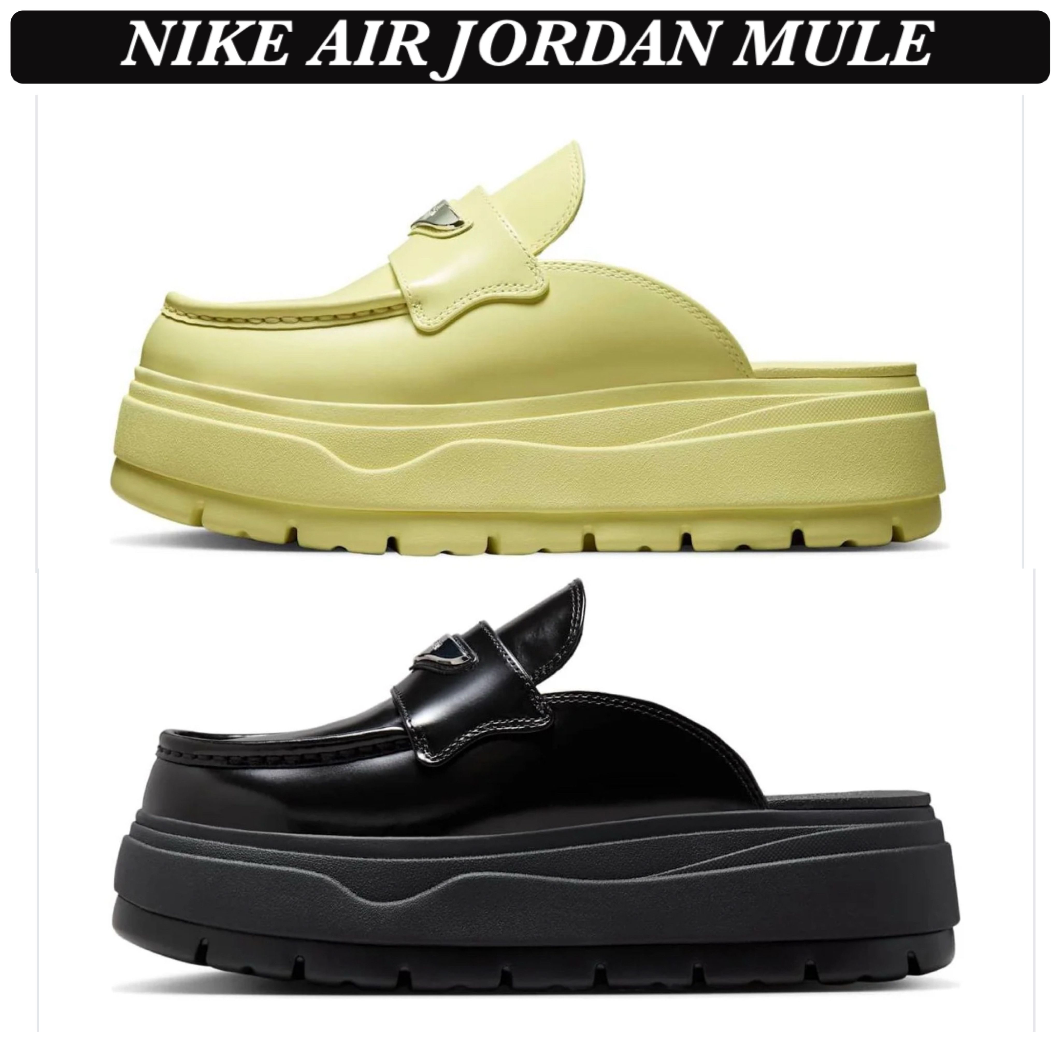 NIKE AIR JORDAN MULE◇ジョーダン ミュール ローファー/厚底 (Nike
