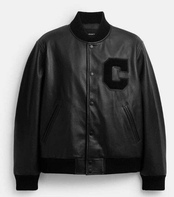 Coach】レザーバーシティジャケット (Coach/スタジャン) 122098225