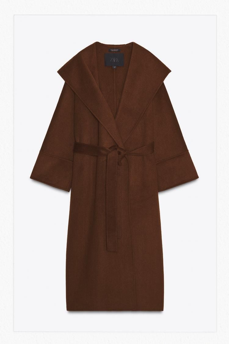 ZARA】ウール ベルト付きロングコート ZW COLLECTION 限定版 (ZARA