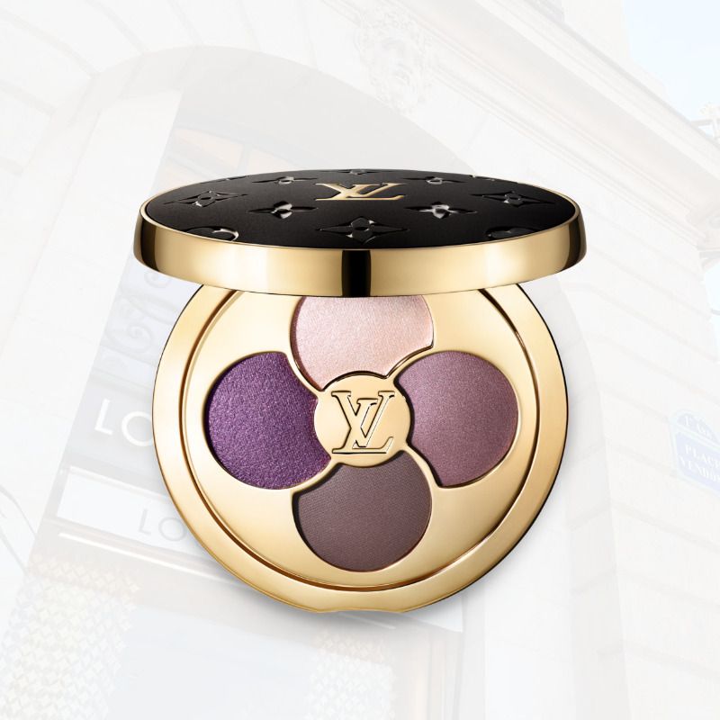 送料込*ルイヴィトン*LVオンブルアイシャドウパレットケース付き