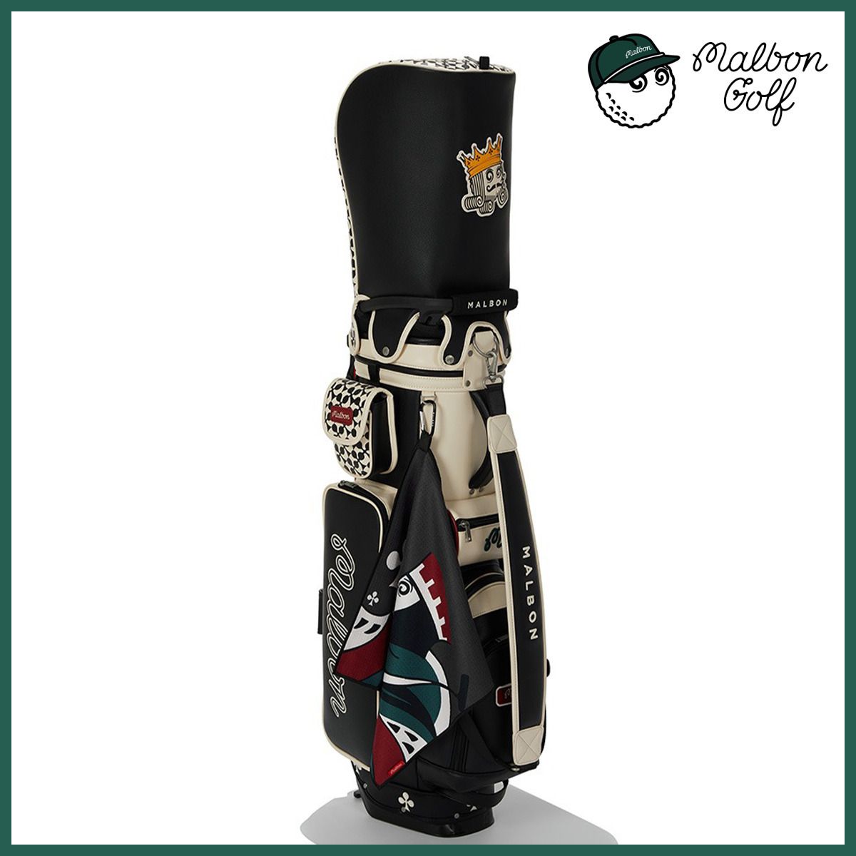 ☆MALBON Golf☆KING CARD STAND BAG☆ゴルフ (Malbon Golf/キャディー