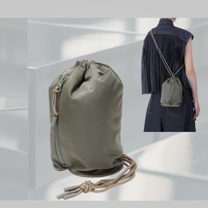 sacai】サカイ s kinchaku 巾着バッグ (sacai/ショルダーバッグ