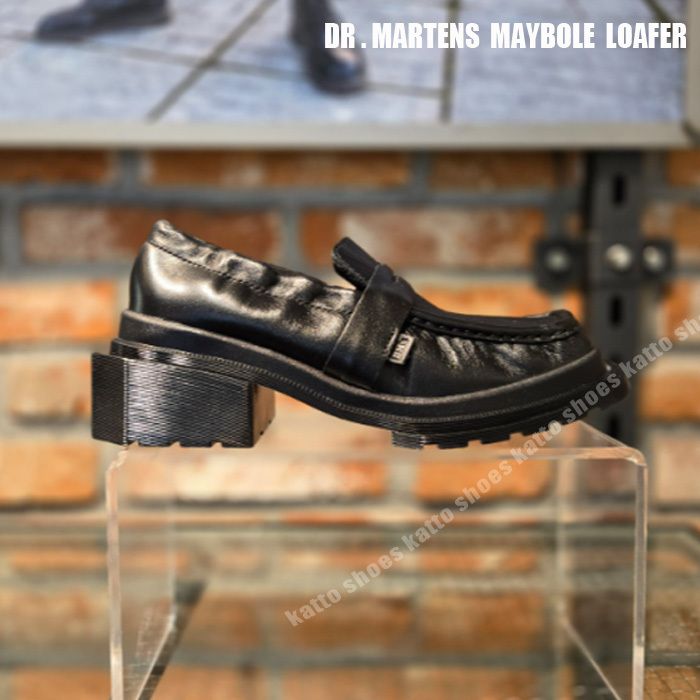 Dr Martens☆MAYBOLE LOAFER☆スクエアトゥ☆BLACK (Dr.Martens