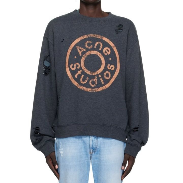 大森元貴さん着用】Acne Studios ロゴ スウェットシャツ (Acne Studios