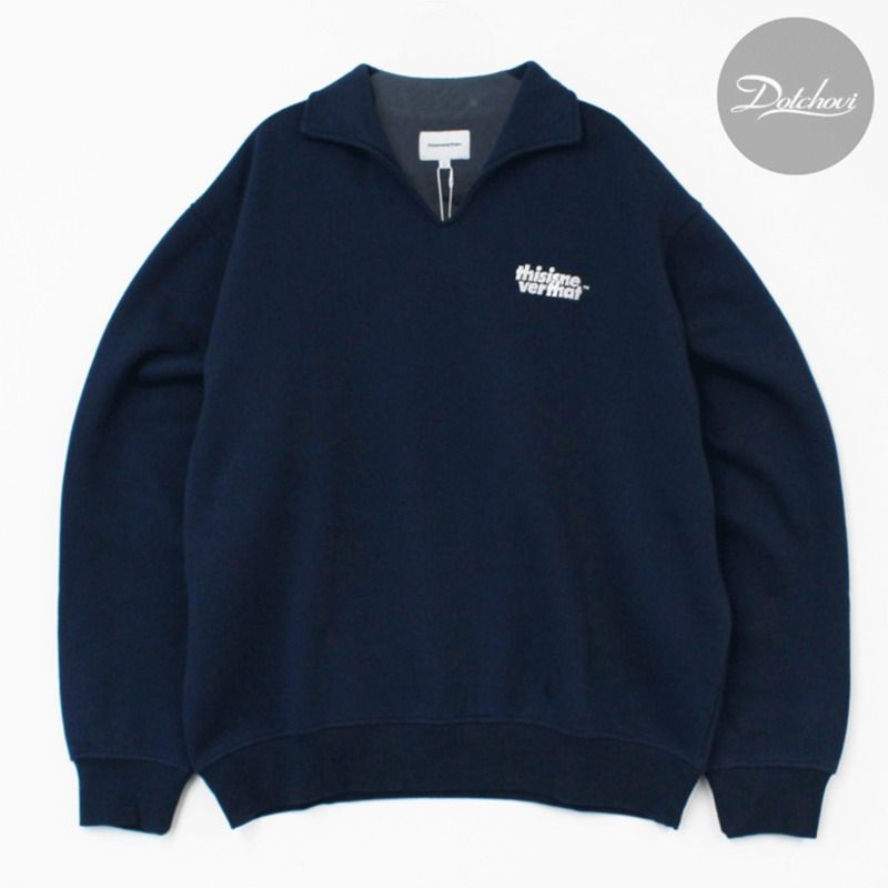 thisisneverthat Open Collar Sweatshirt TF5D0803 (thisisneverthat