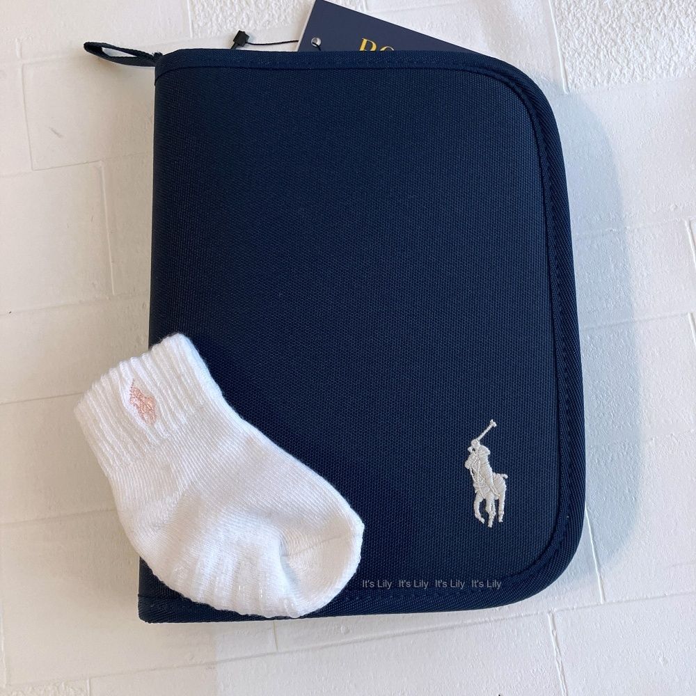 国内在庫2-3日お届け】ラルフローレン 母子手帳 マルチケース (POLO