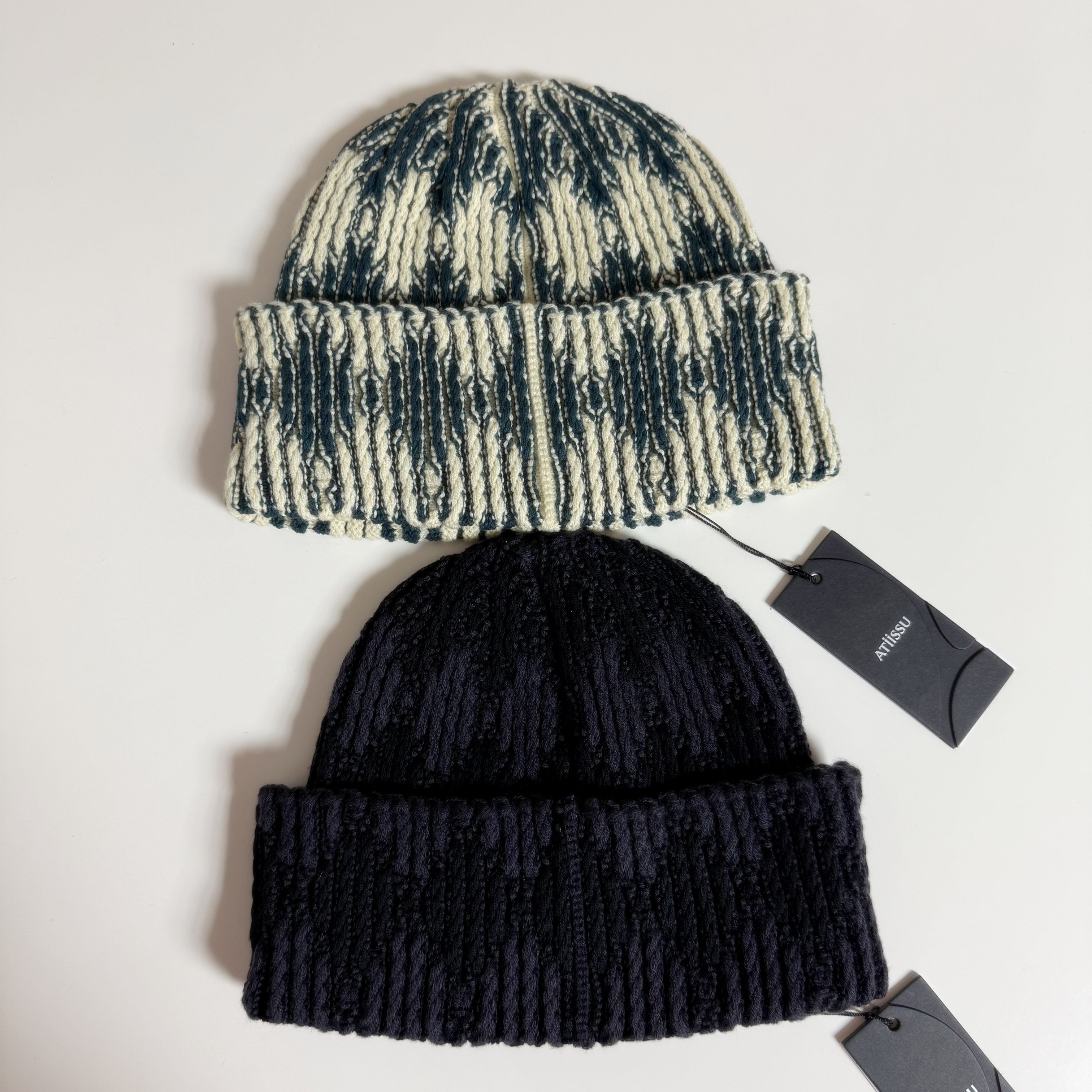 ATiiSSU】韓国人気☆ Dia Beanie (ATiiSSU/ニットキャップ・ビーニー