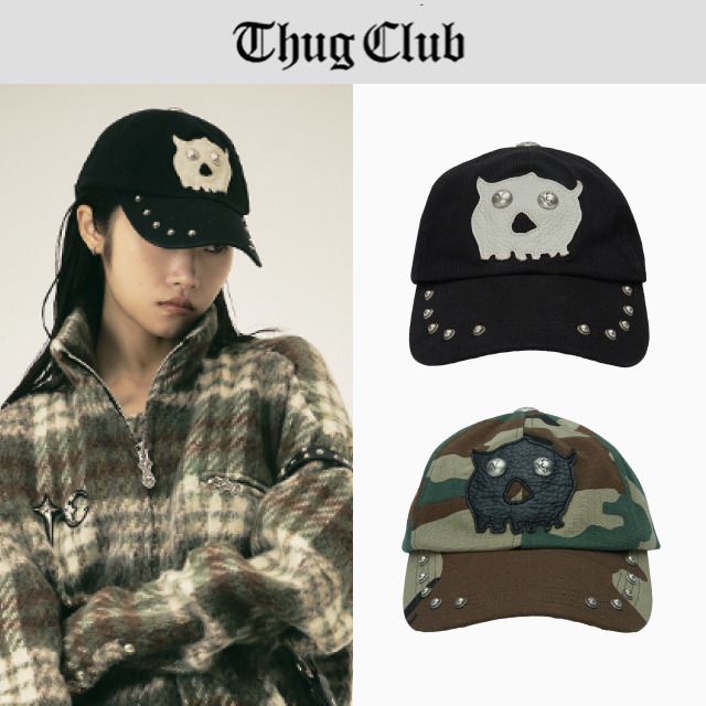 Thug Club】 TC Skull Cotton Cap (Thug Club/キャップ) 122578514