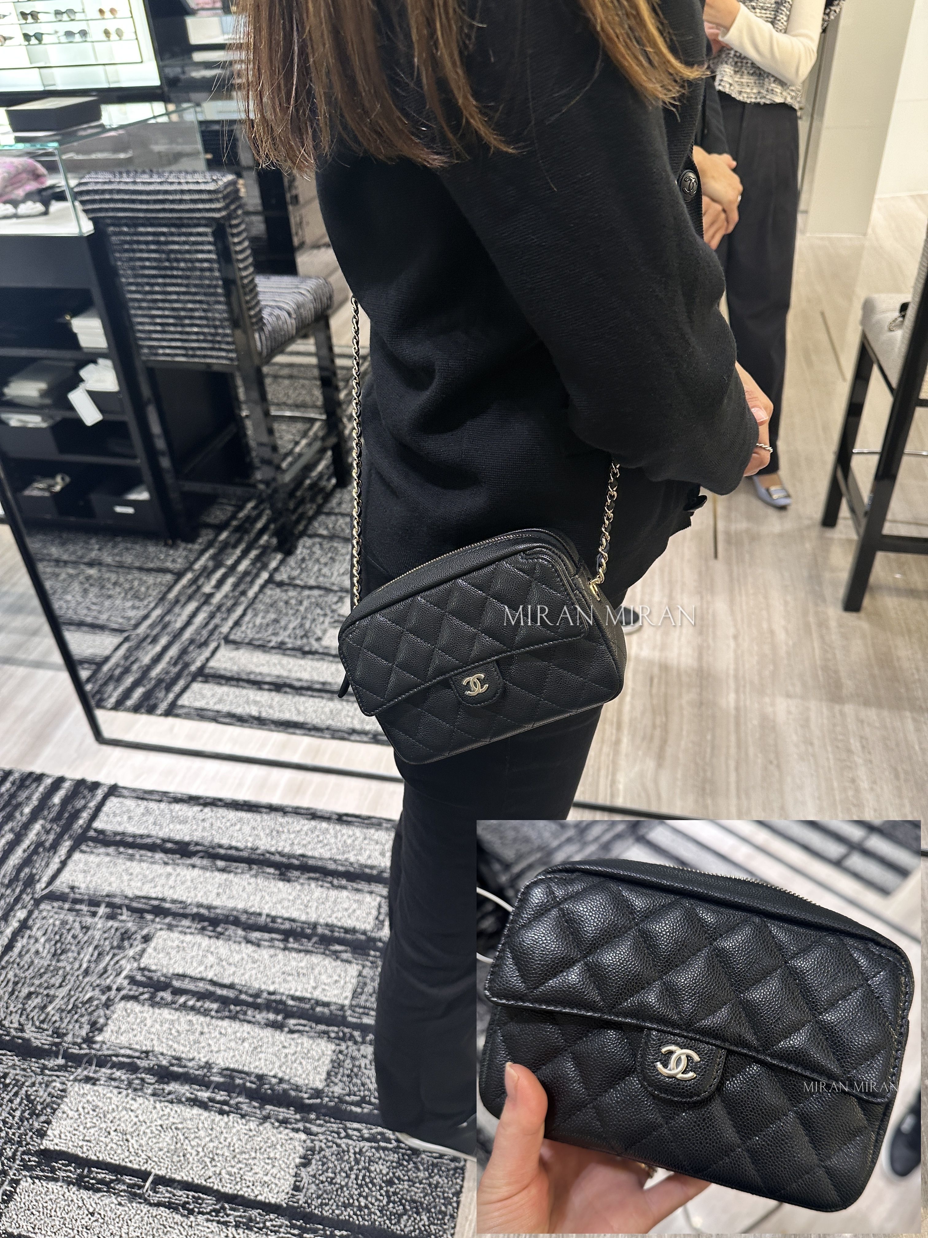 CHANEL】ターンロック フラップショルダーバッグAP4425 B10583 (CHANEL