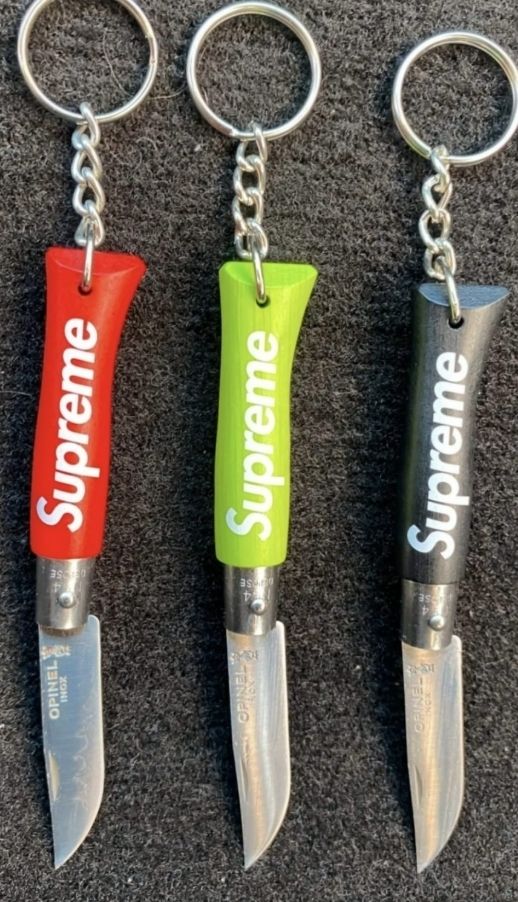 ☆25AW WEEK3☆Supreme Opinel No. 4 Knife Keychain (Supreme/キー