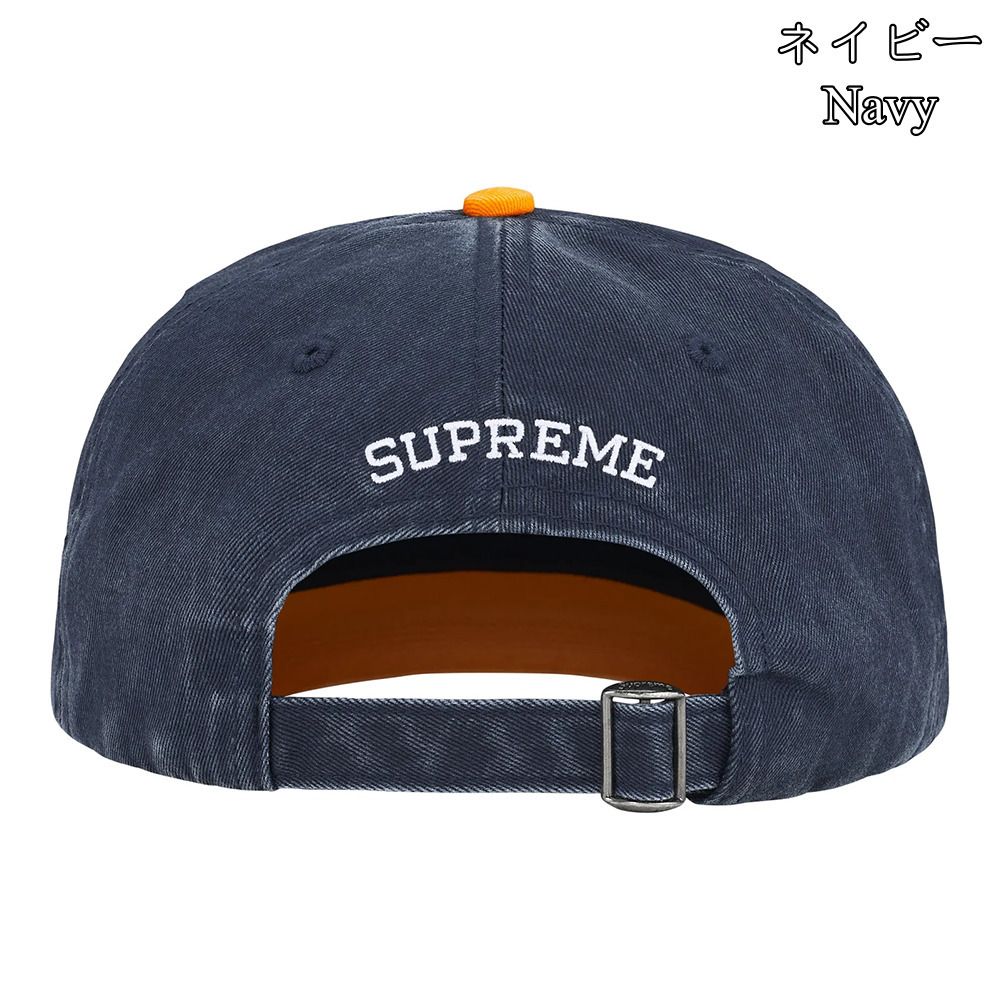 Supreme】Pigment Coated 2-Tone S Logo 6-Panel☆25FW☆ (Supreme