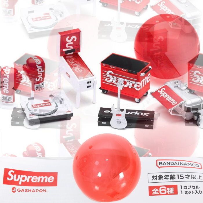 Supreme x Bandai シュプリーム バンダイ ガシャポン 全6種 (Supreme