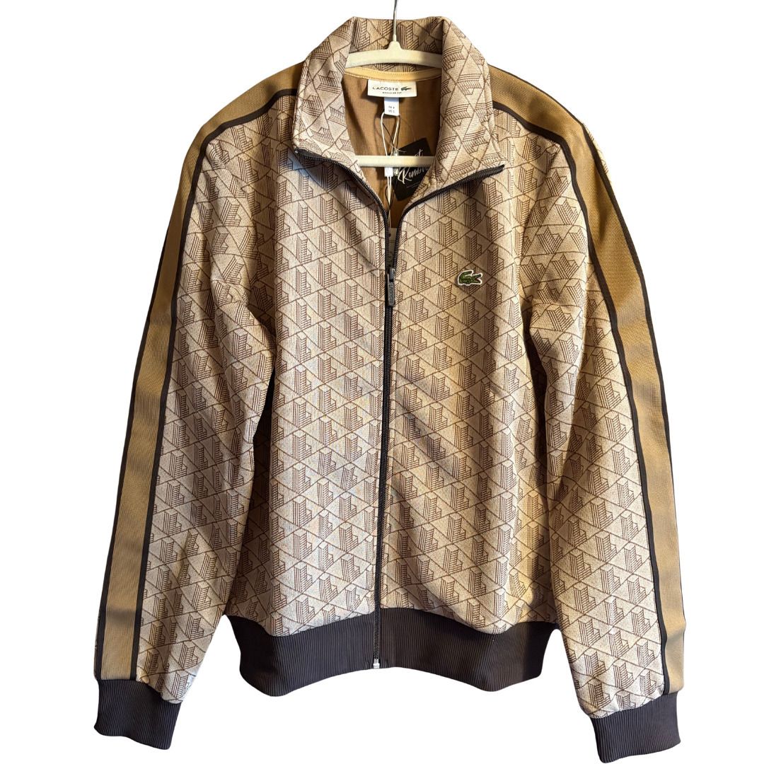 LACOSTE】 Paris ジャカード ジップアップ トラックジャケット