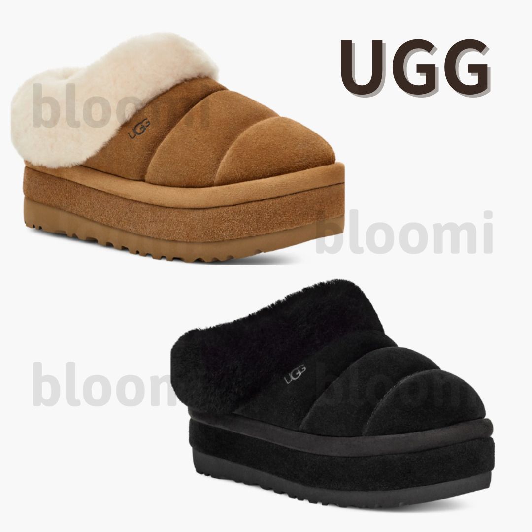 UGG】Tazzlita ☆ 厚底プラットフォーム ムートンスリッパ (UGG/ブーツ
