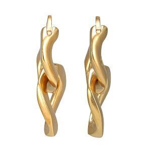 関送込☆Maison Margiela マイヨン ピアス ダブルカーブリンク (Maison