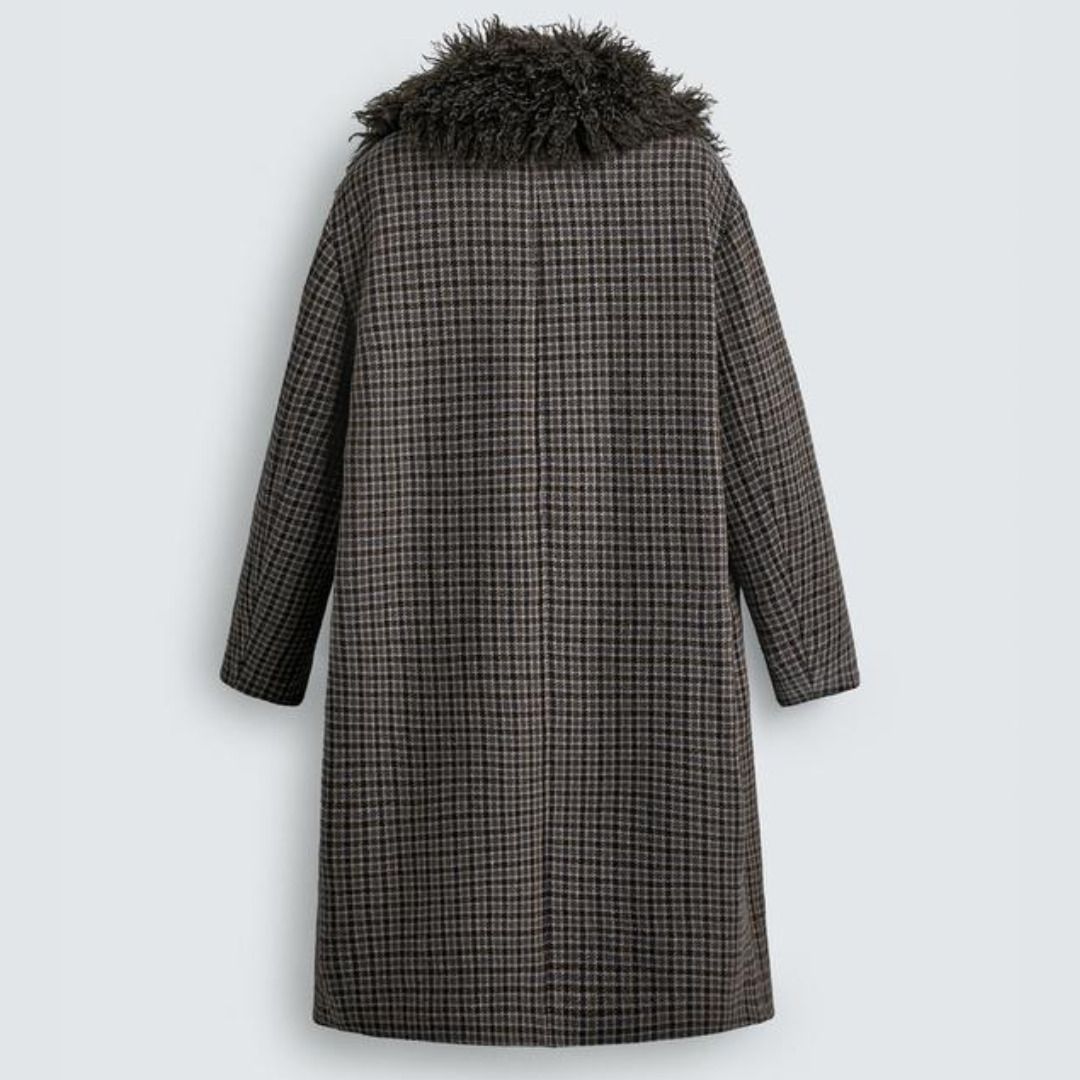 ZARA］チェック柄コート HARRY LAMBERT FOR ZARA X DISNEY (ZARA
