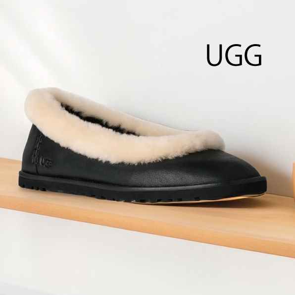 UGG】Zora Leather Ballet Flat バレエフラット (UGG/フラットシューズ
