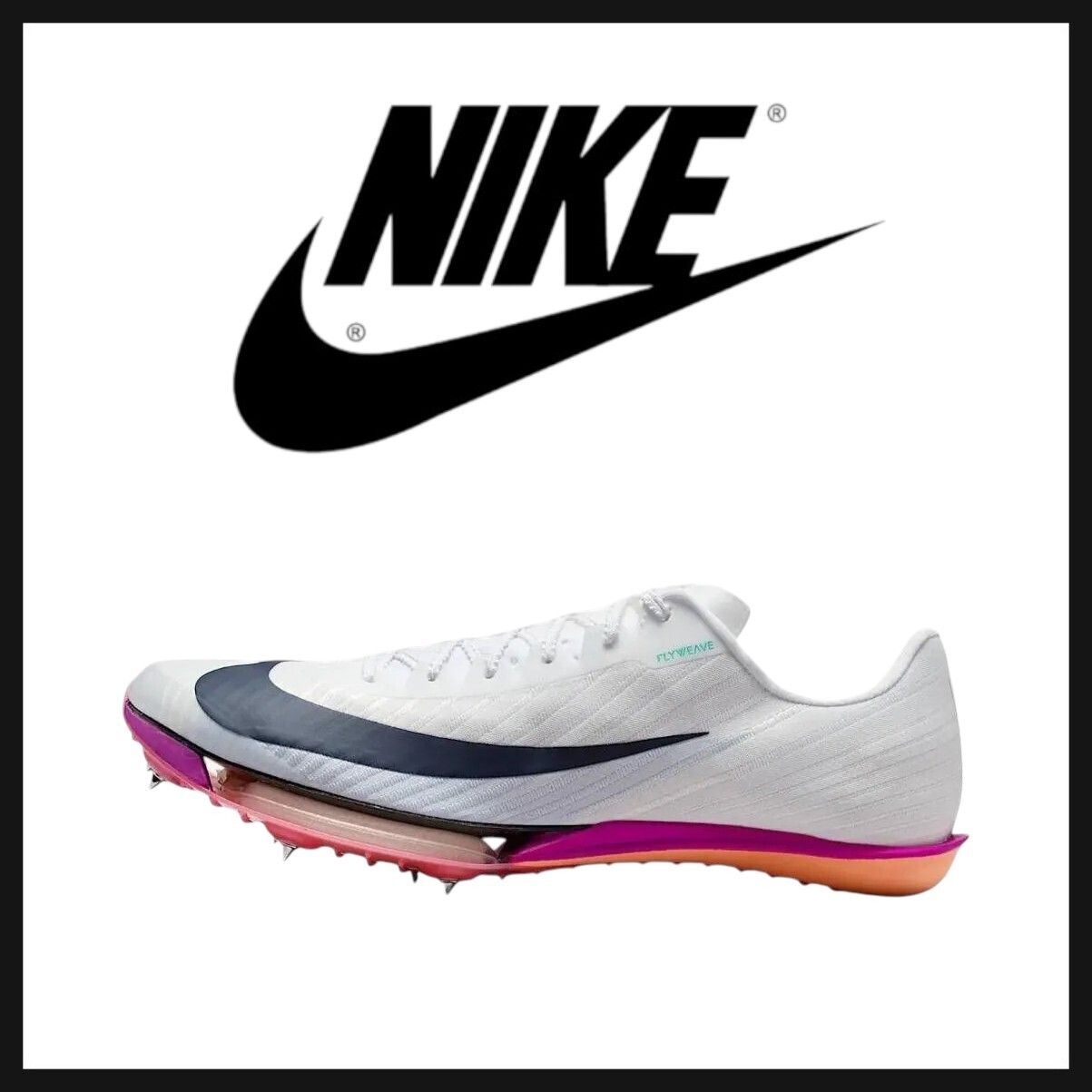 ☆人気☆ Nike Maxfly 2 陸上スパイク 白黒赤 メンズ (Nike/スニーカー