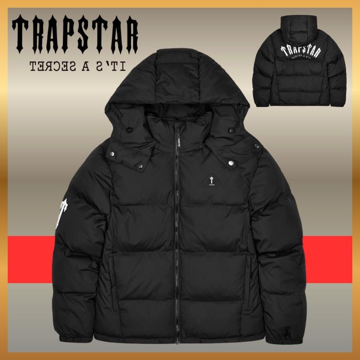 関税送料込】Trapstar London フーディー ダウン ジャケット (Trapstar
