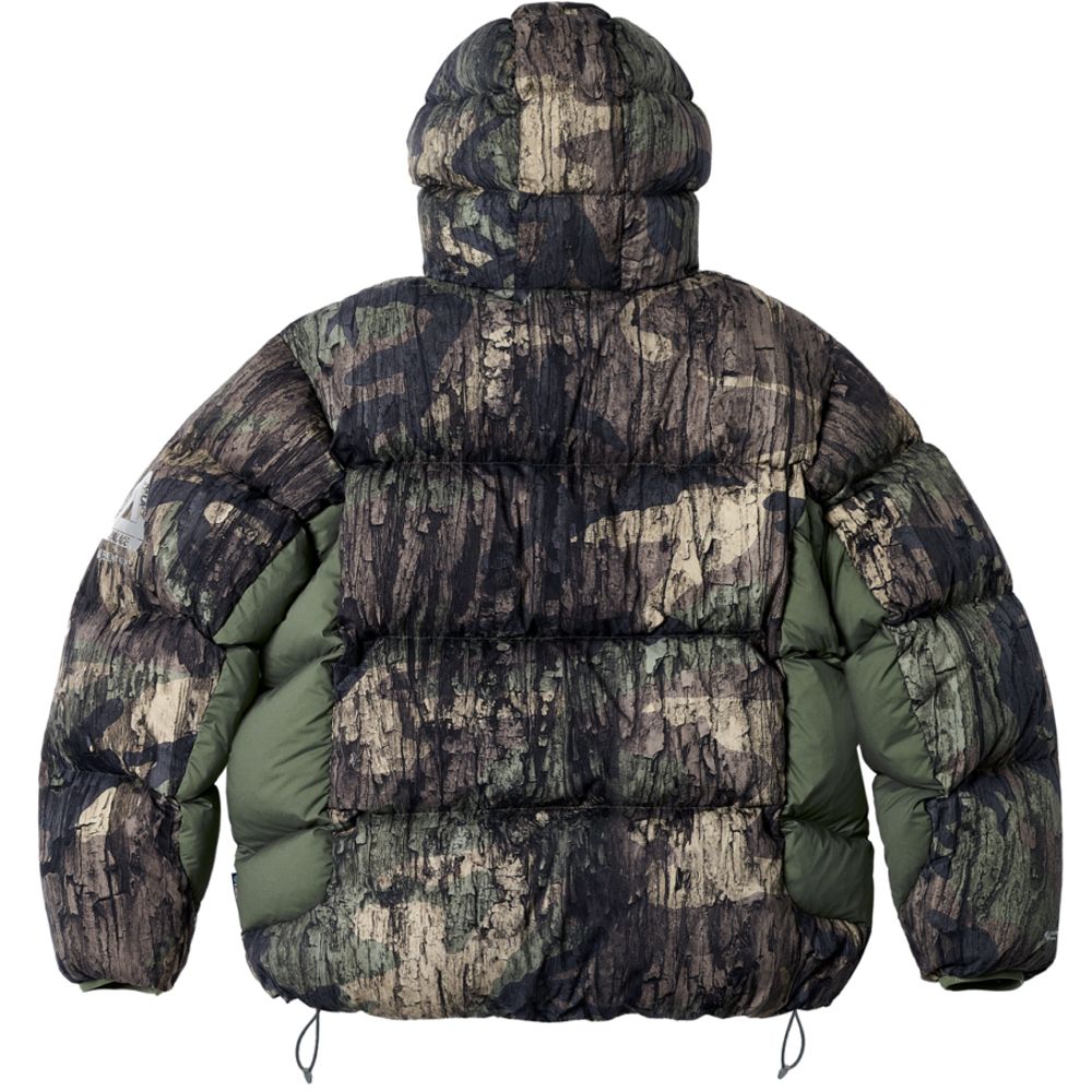 Palace】 Pertex Matte Balaclava Puffa Deep Forest - 23FW (Palace