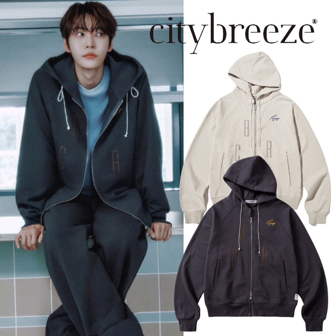 NCT ドヨン着用☆Citybreeze Hooded Zip-Up_2COLORS (citybreeze