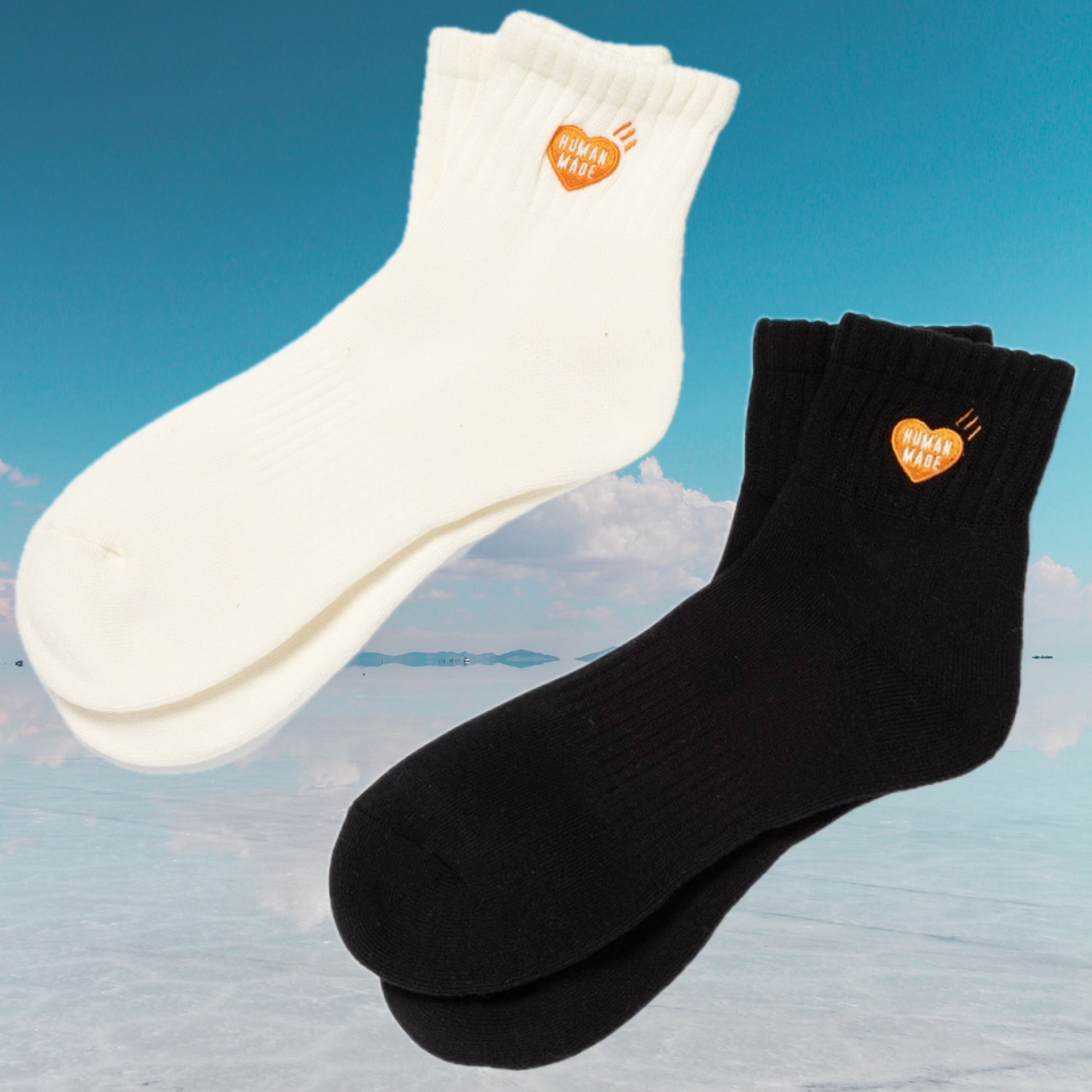 HUMAN MADE Pile Short Socks☆ヒューマンメイド ロゴ ソックス (HUMAN