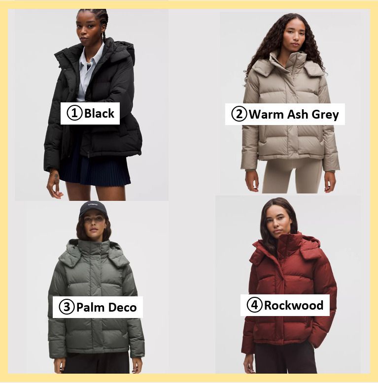 lululemon☆600フィルパワー ダウンコート☆Wunder Puff Jacket