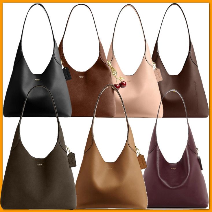 COACH】 ブルックリン 28 ショルダーバッグ レザー＆スエード (Coach