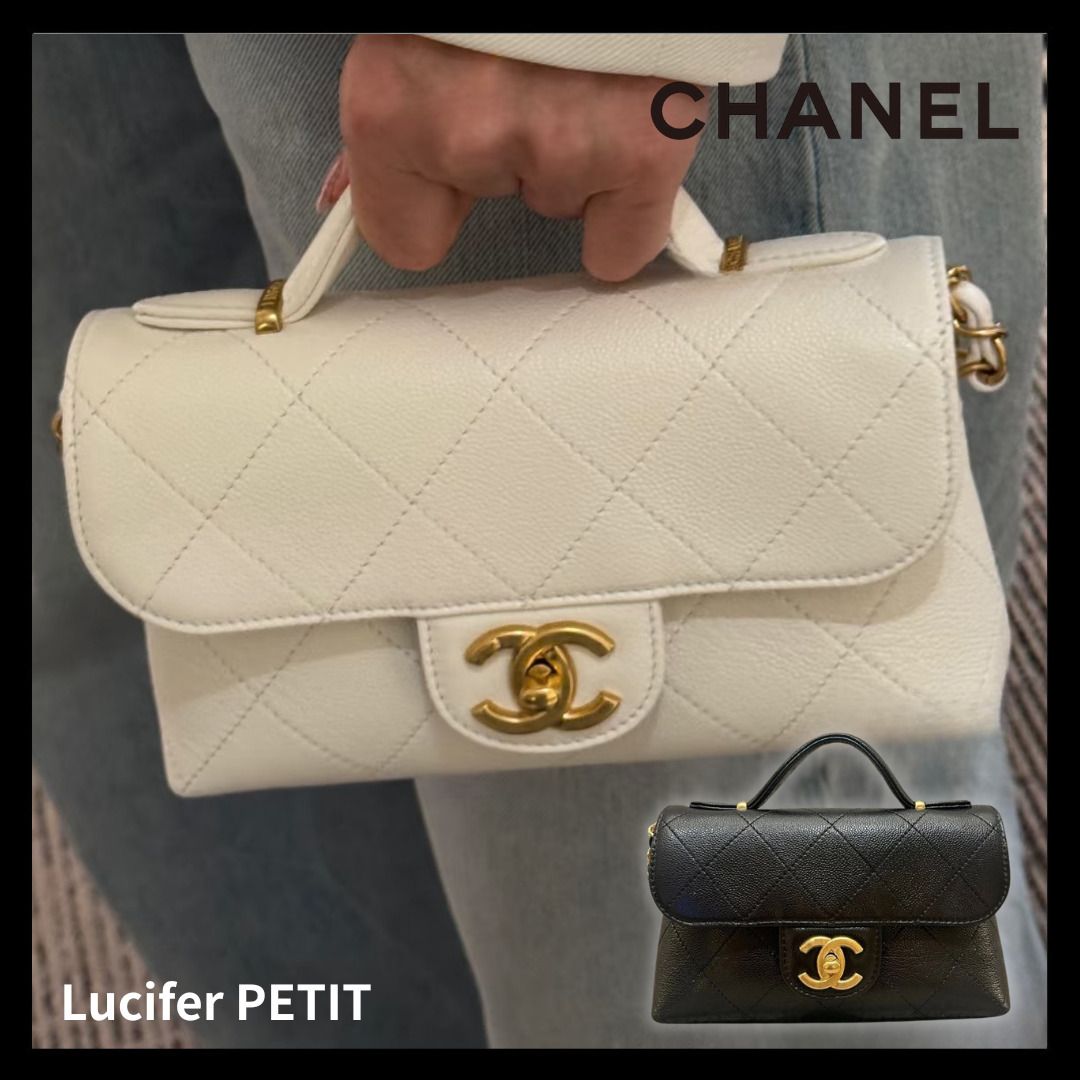 洗練ミニサイズ】CHANEL トップハンドル ショルダーバッグ (CHANEL