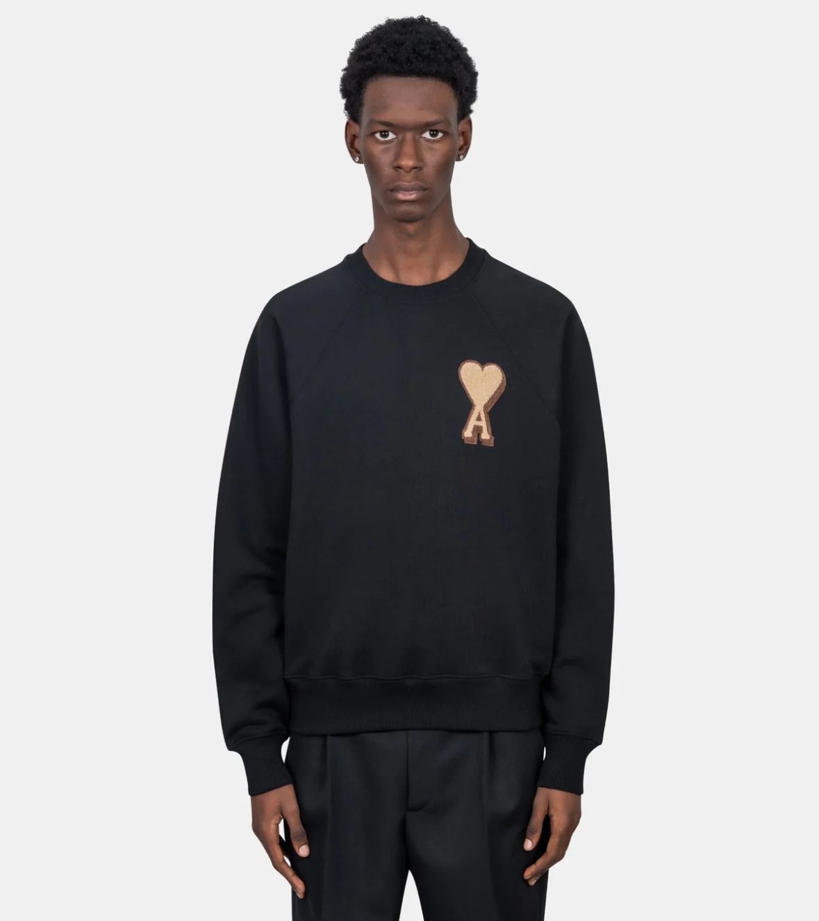 関税込】新作◇AMI PARIS アミパリ◇ロゴ スウェットシャツ (AMI PARIS