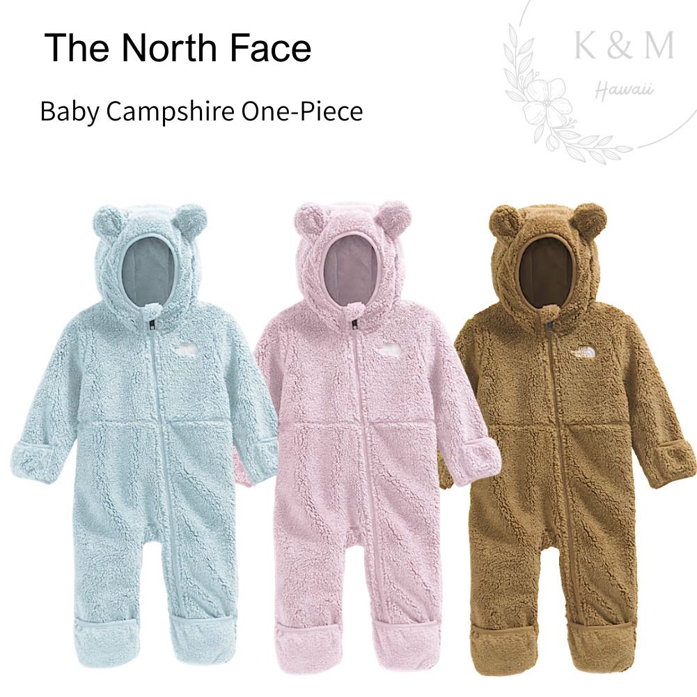 The North Face] フリース くま耳 ワンピース カバーオール (THE NORTH