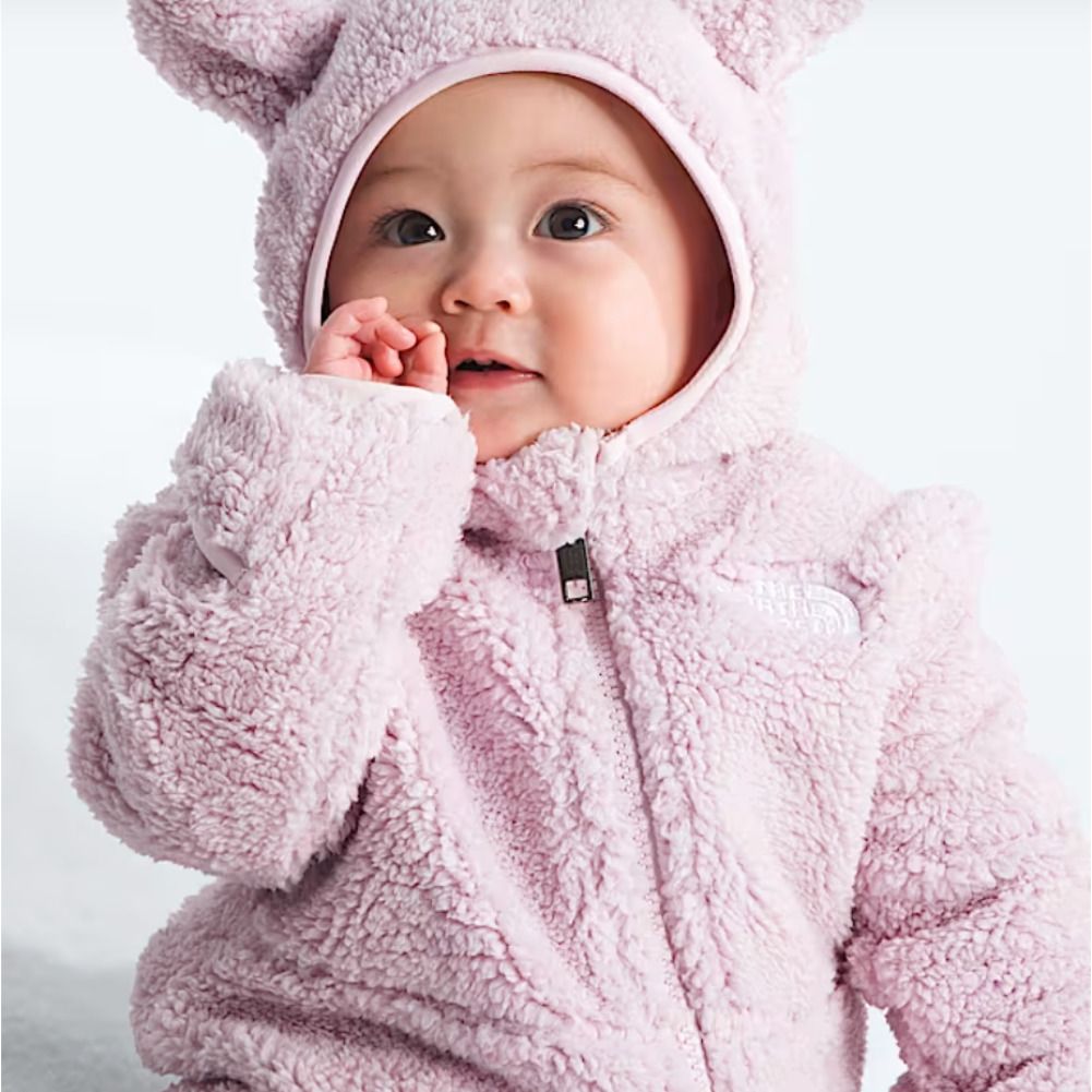 The North Face] フリース くま耳 ワンピース カバーオール (THE NORTH