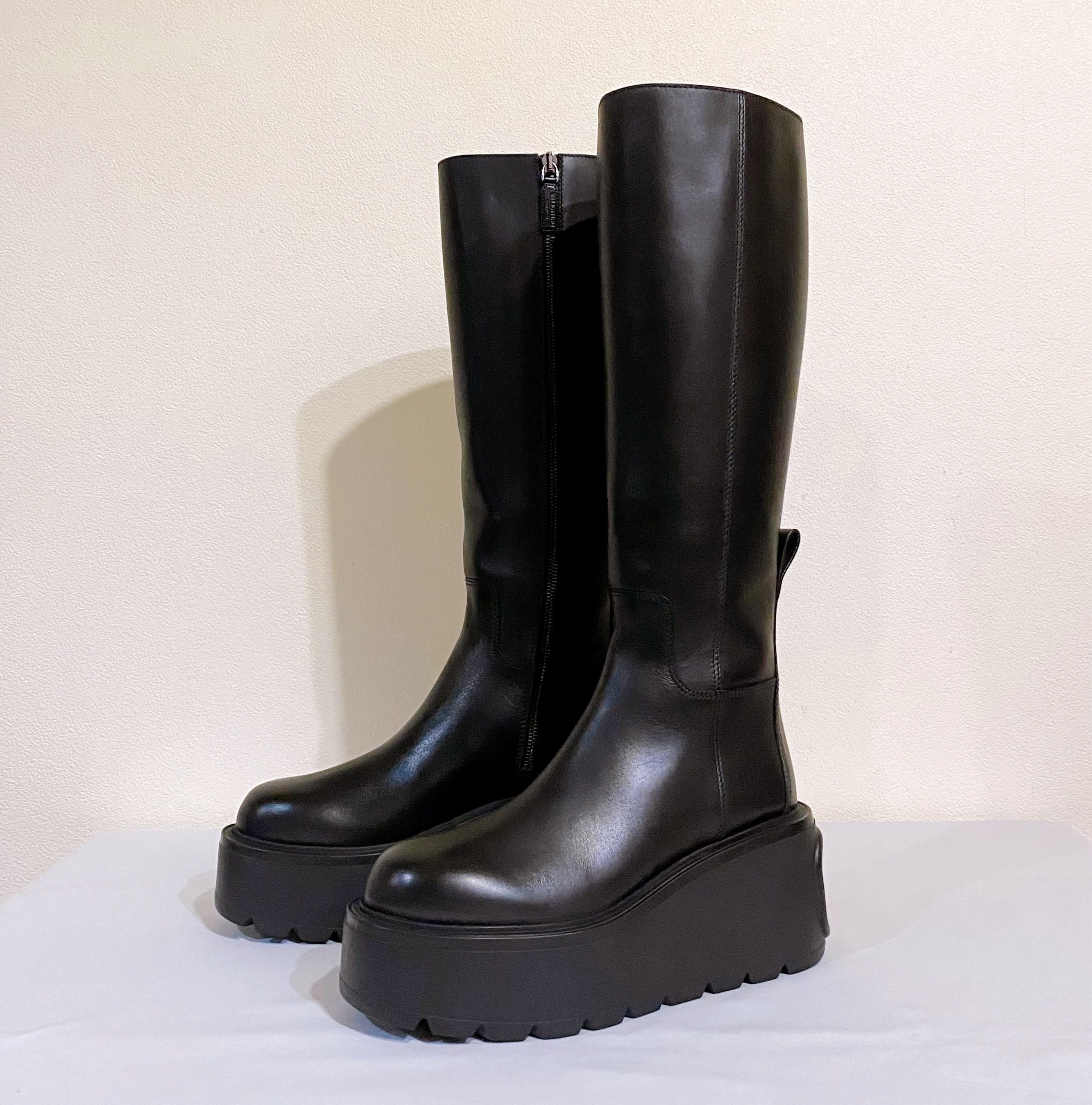 VALENTINO Vロゴ プラットフォーム ロングブーツ (VALENTINO/ロング