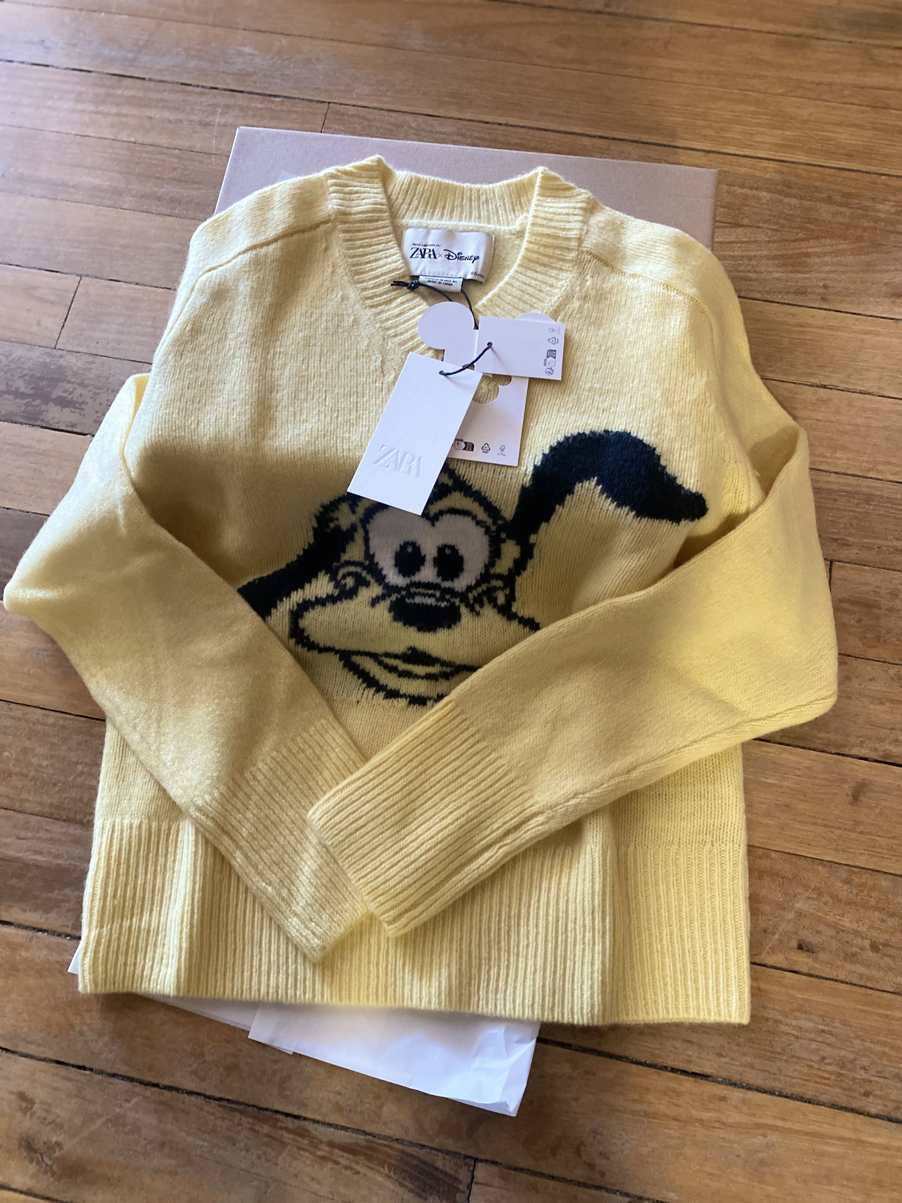 ZARA】ウールプルート HARRY LAMBERT X DISNEY セーター (ZARA/ニット