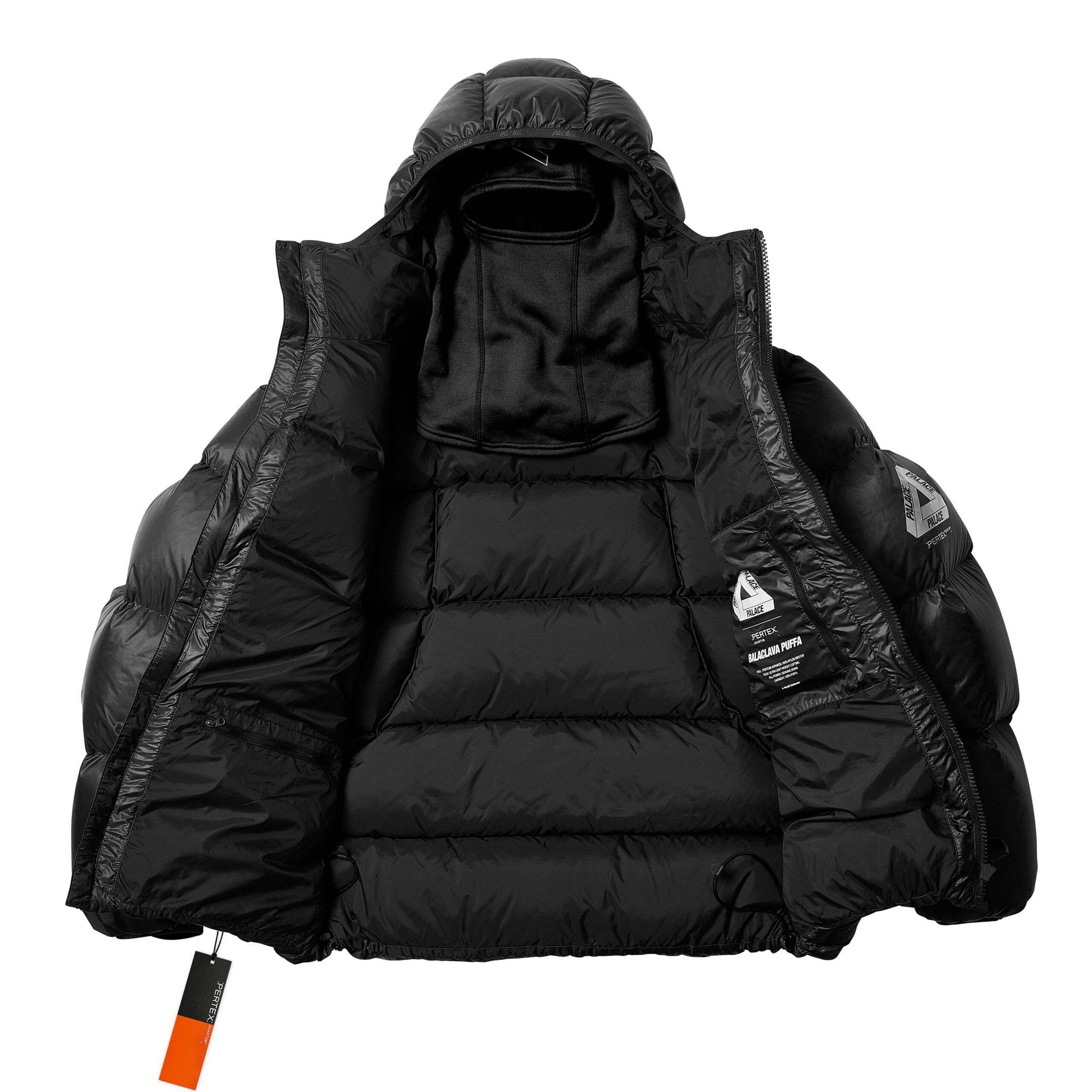 ☆Palace☆Pertex Opaque Balaclava Puffa☆Black (Palace Skateboards