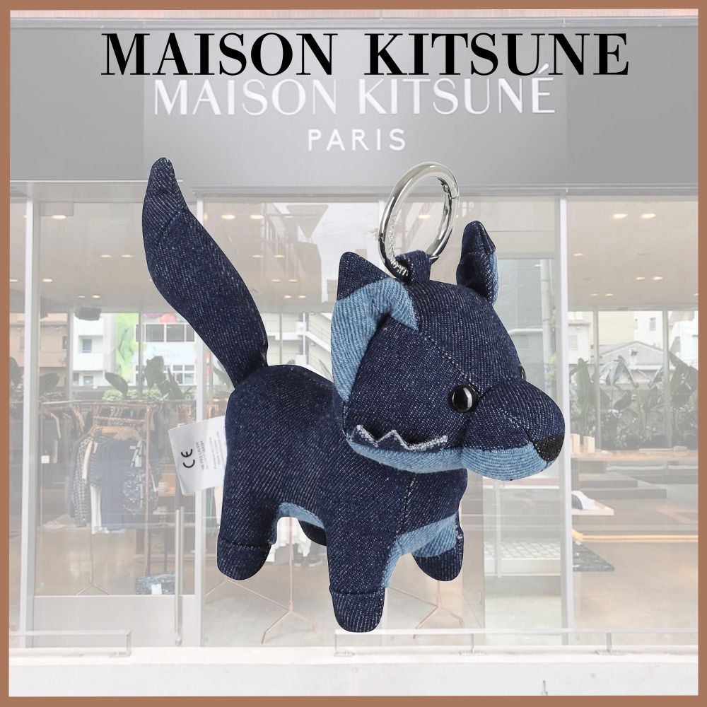関税・送料込み☆ メゾンキツネ ☆ キツネのバッグチャーム (MAISON