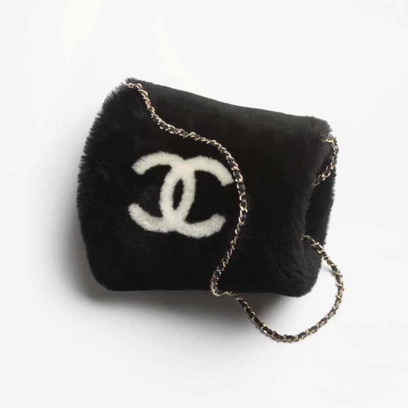 ココネージュ♪】CHANEL マフ グローブ ハンドマフ ココマーク (CHANEL