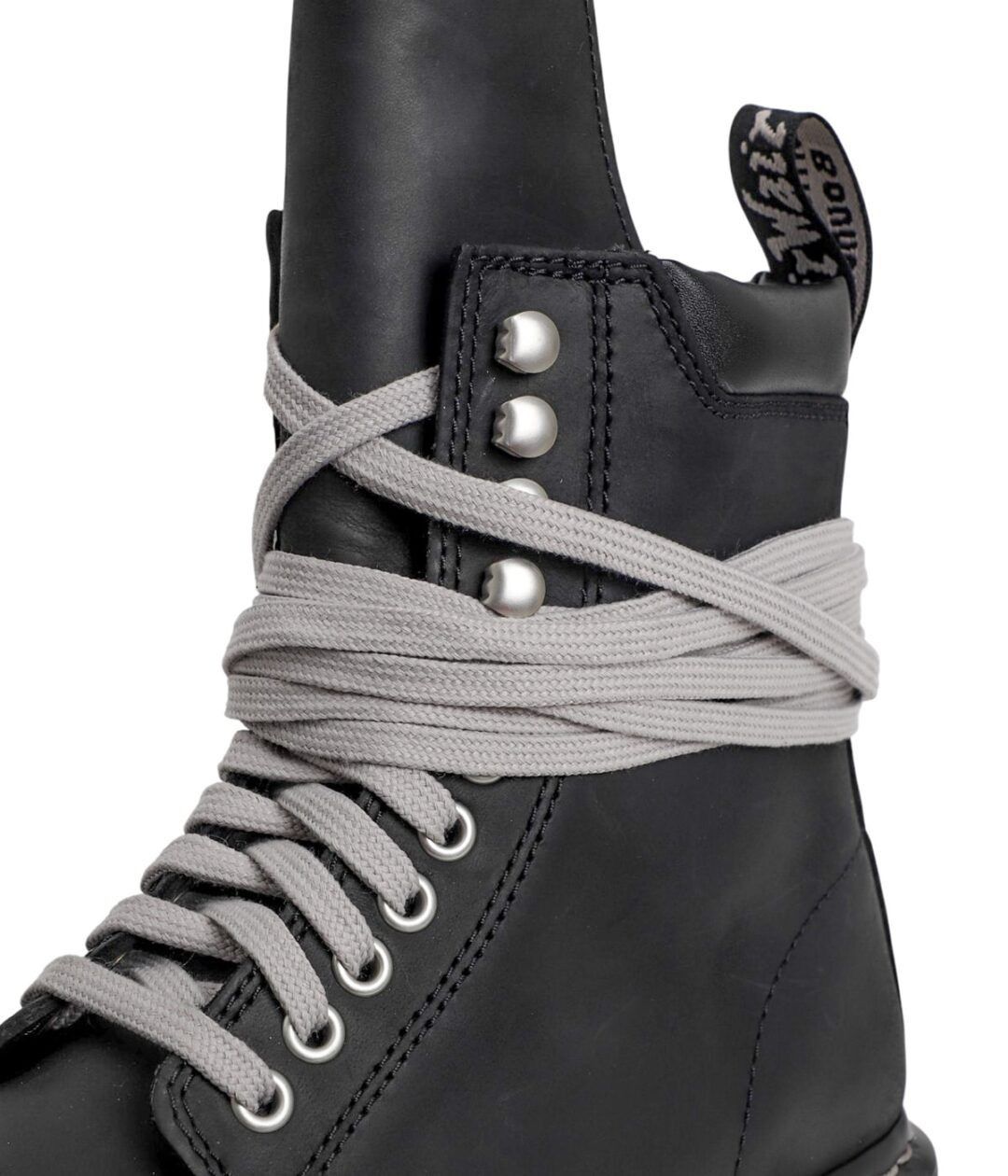 Rick Owensx Dr. Martens】QUAD SOLE STEEL TOE BOOT (RICK OWENS