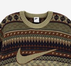 Nike ナイキ Life Fair Isle Swoosh Sweater ニット (Nike/ニット