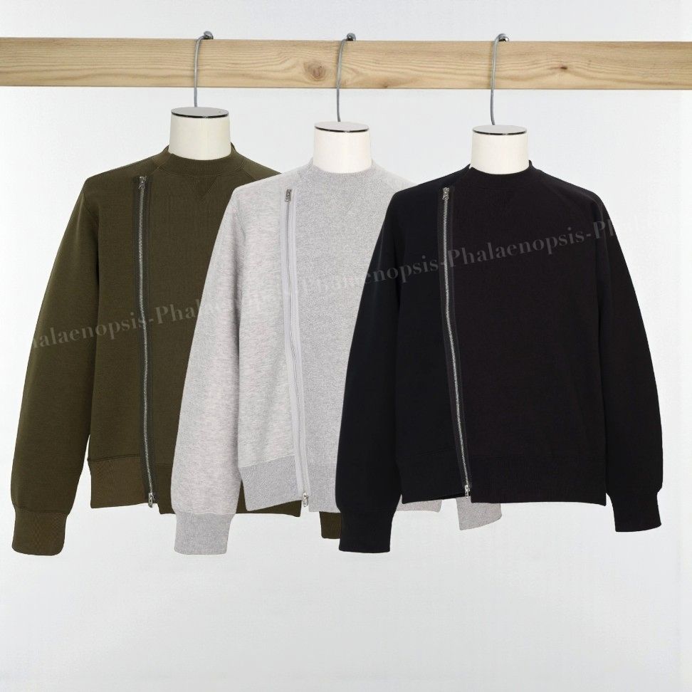 すぐ届く○sacai○スポンジ スウェット ジャケット (sacai/スウェット