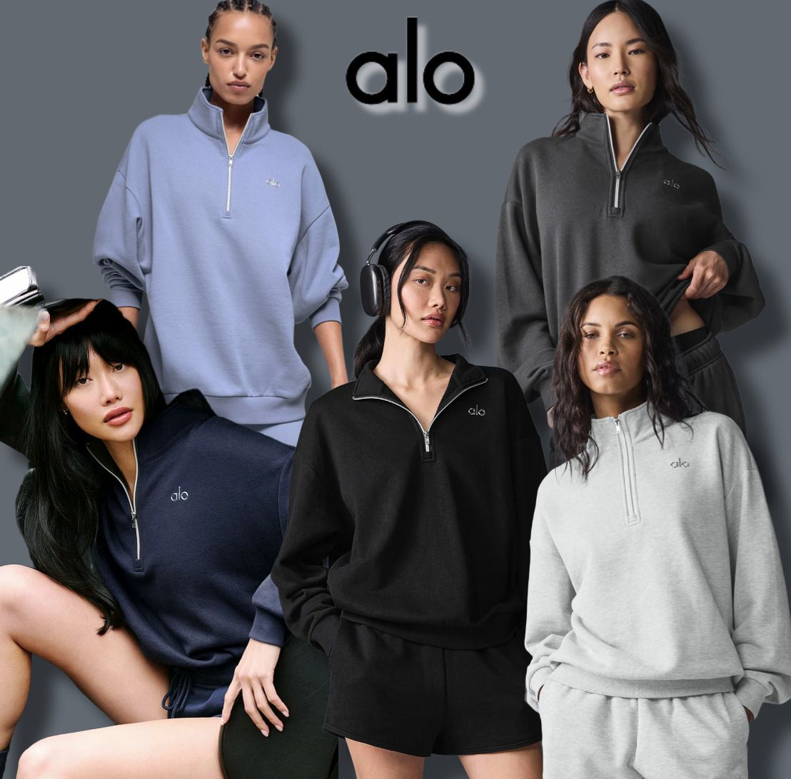 alo YOGA] Accolade 1/4 Zip Pullover☆Best Seller☆ (ALO Yoga