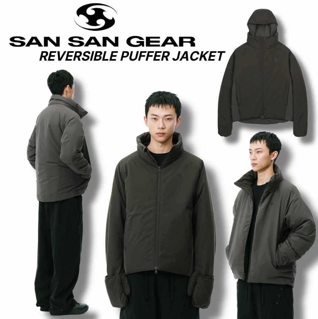 San San Gear] REVERSIBLE PUFFER JACKET☆新作・人気☆ (San San Gear