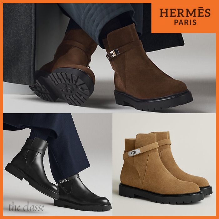 洗練度◎】HERMES ショートブーツ 《ジェフ》Jeff ankle boot (HERMES