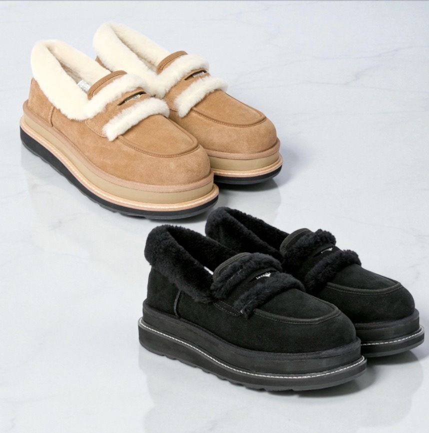 すぐ届く! [SACAI] UGG スエード ローファー (sacai/靴・ブーツ