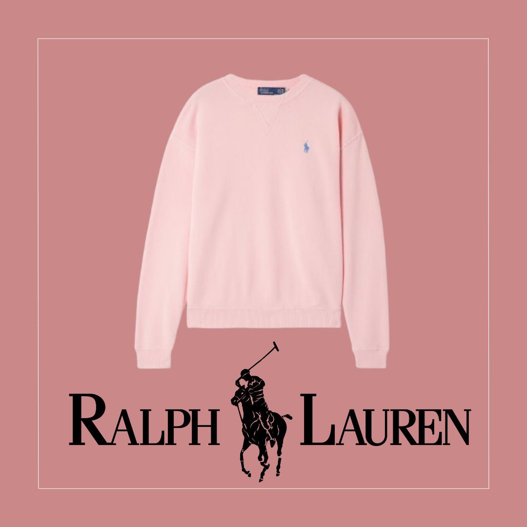 POLO RALPH LAUREN】レディース ロゴ入り スウェットシャツ (POLO